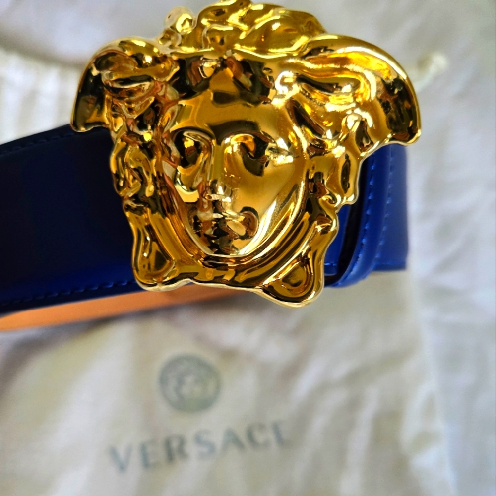 Versace Leather Belt - Picture 3 of 8